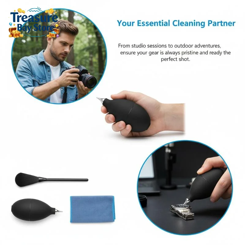 1 Or 2Pcs Portable Mini Air Dust Blower Super Powerful Air Pump Cleaner For Camera Lens Keyboard Cleaning Repair Tool