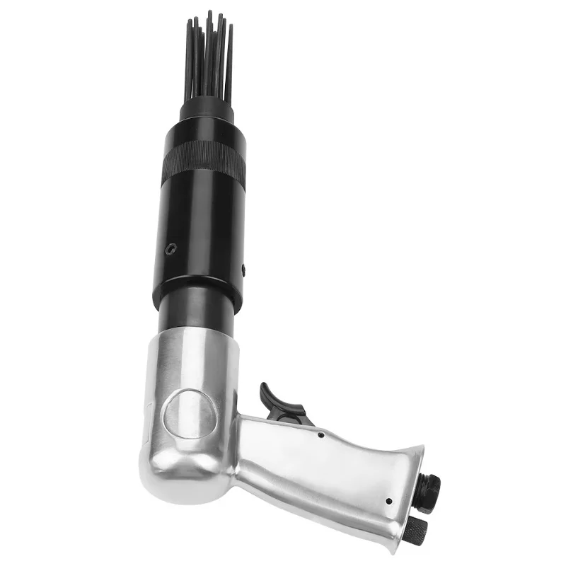 공압식 19니들 스케일러 피스톨 그립 녹 페인트 슬래그 부식 제거 디버링 도구