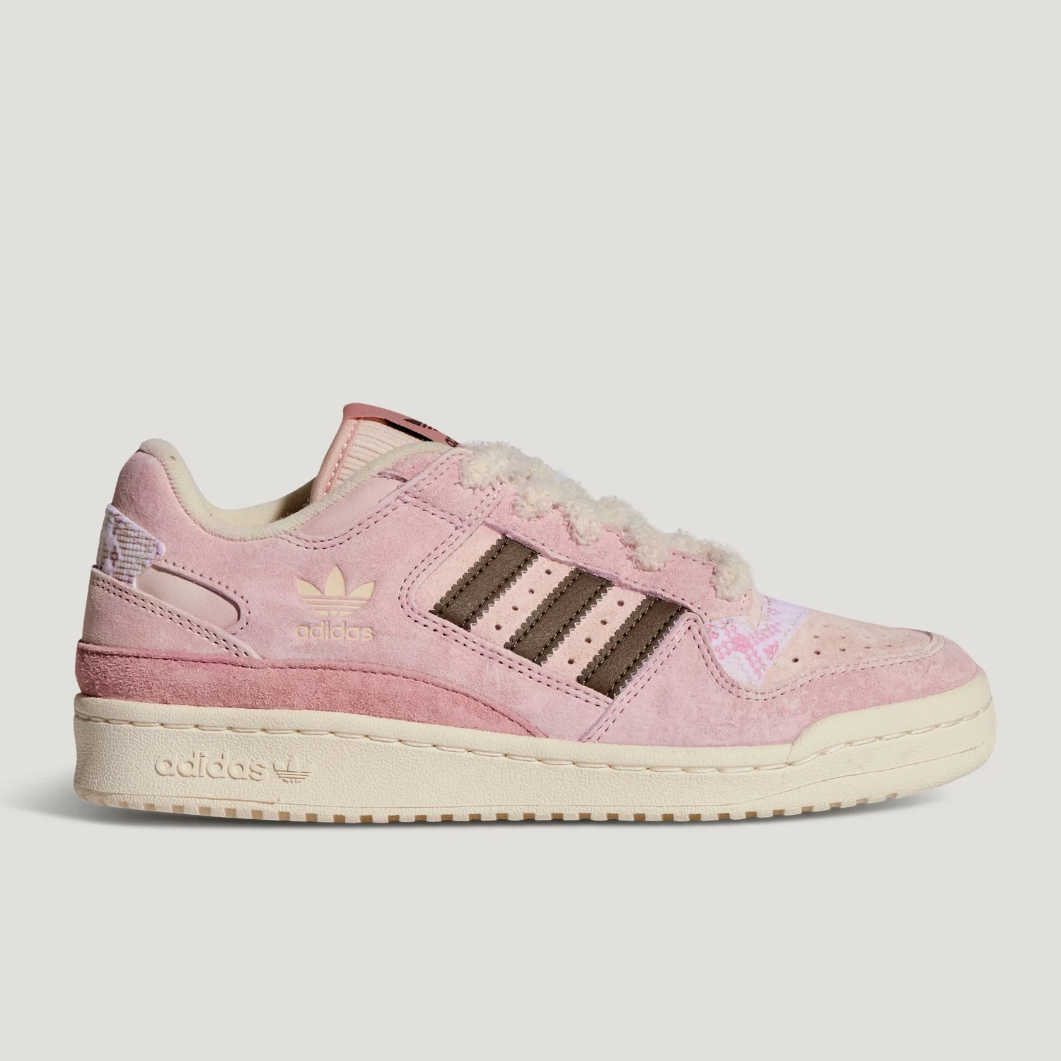 Adidas Authentic Three Leaves Women's Basketball Low-Top Fashion Sports Sneakers KJ4300