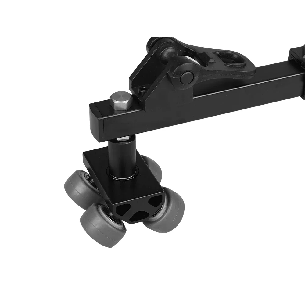 NEW EIMAGE ED380 Portable Slider Dolly  with 4sets Straight 3sets Curved Track Rail System Include Carry Bag