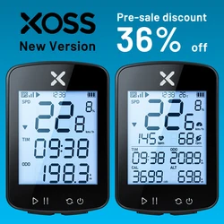 Xoss-Ordinateur de vélo G + NipG Plus, GPS, 2e génération, compteur de vitesse sans fil, traqueur, odomcirculation, vélo de route, VTT, ANT +, nouvelle version