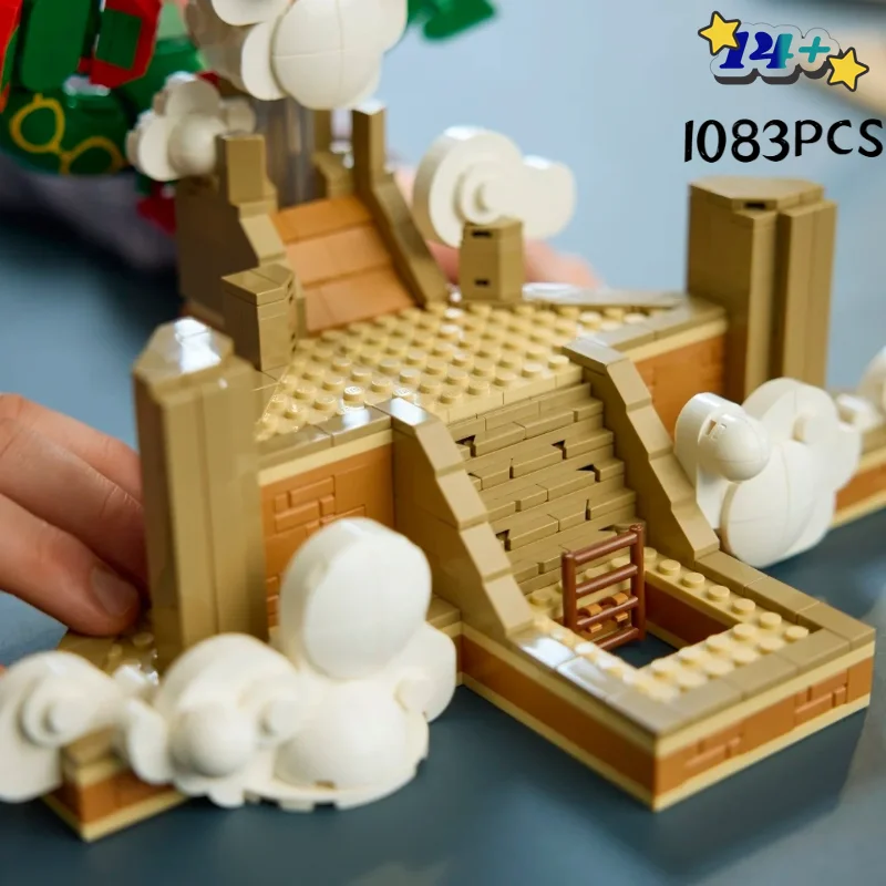 In Stock Construction Movie Toys 1083PCS Rayquaza Building Blocks Desktop Decor Toys for Adults Fans Birthday Christmas Gifts