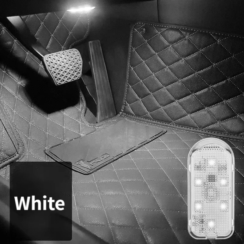 1Pc Car Interior LED Atmosphere Light, Wireless LED Touch Sensor Magnetic Light Car Accessories for Gift