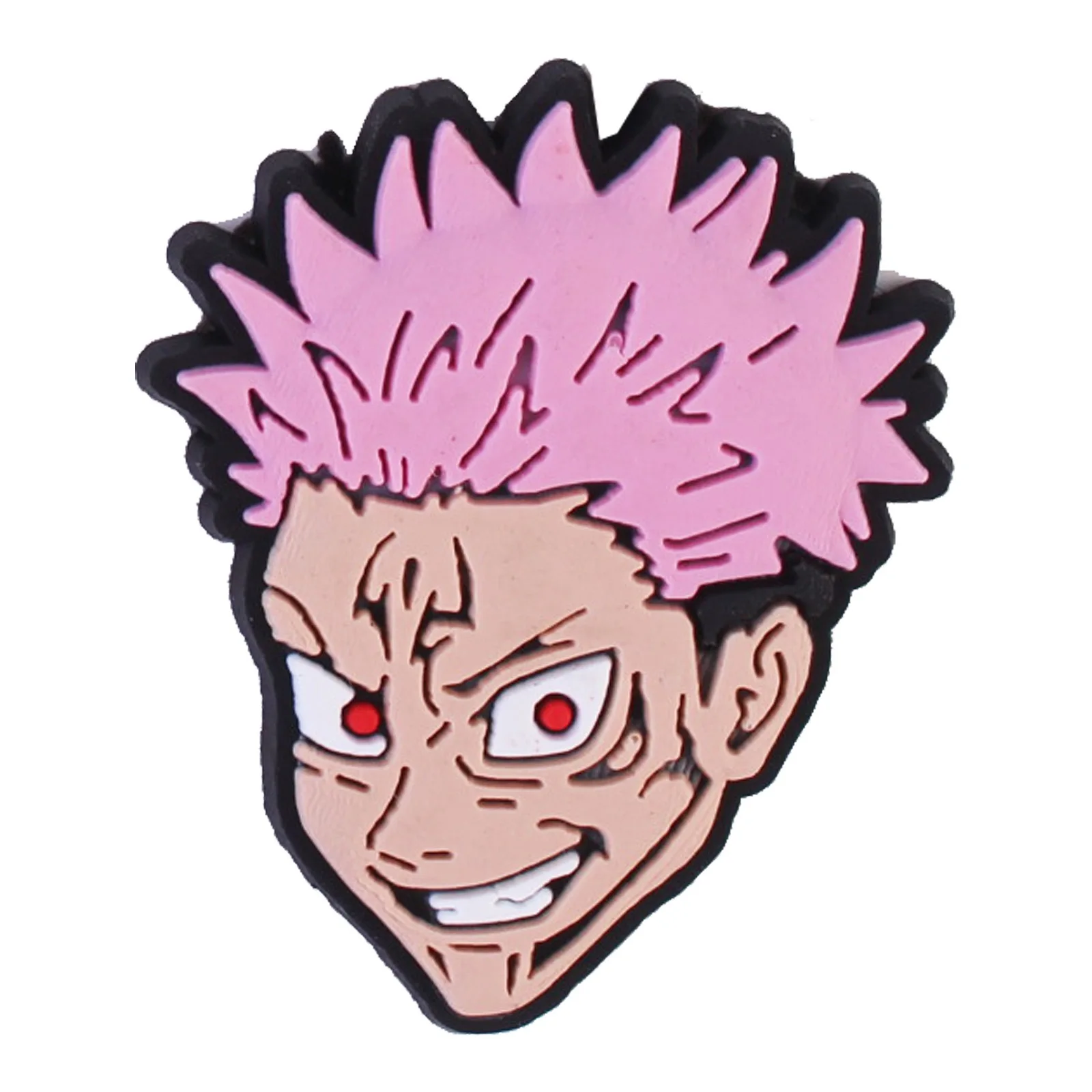 18 قطعة Jujutsu Kaisen اليابانية الأحذية السحر الكرتون تسد صندل حديقة الأحذية الديكور اكسسوارات أبازيم أحذية الاطفال هدايا الحفلات