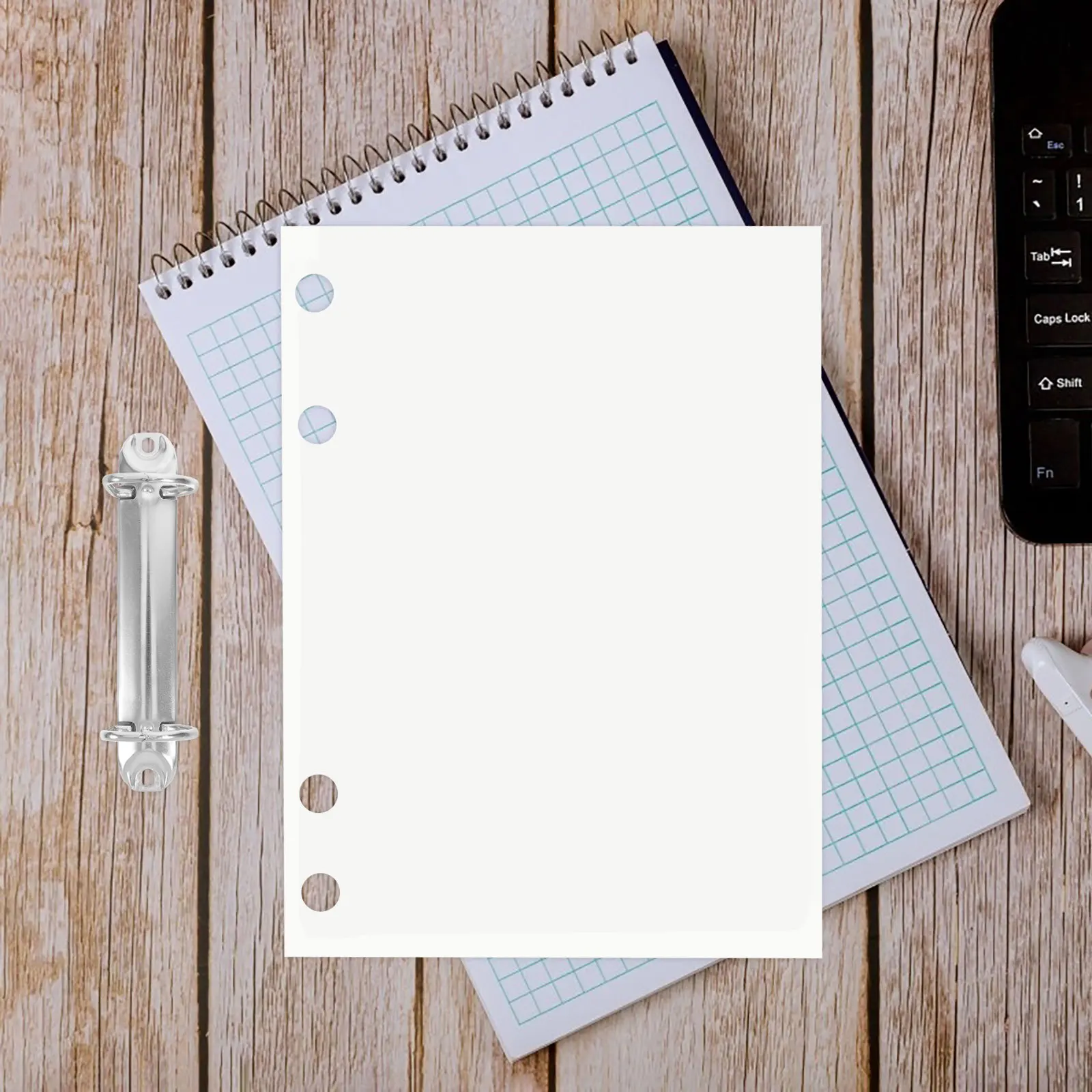 วงแหวนเข้าเล่มแบบ DIY วัสดุโลหะผสมสังกะสี แบบ 2 ห่วง สำหรับเข้าเล่มหนังสือ สมุดภาพ สมุดบันทึก ใช้ได้ทั้งนักเรียนและนักธุรกิจ