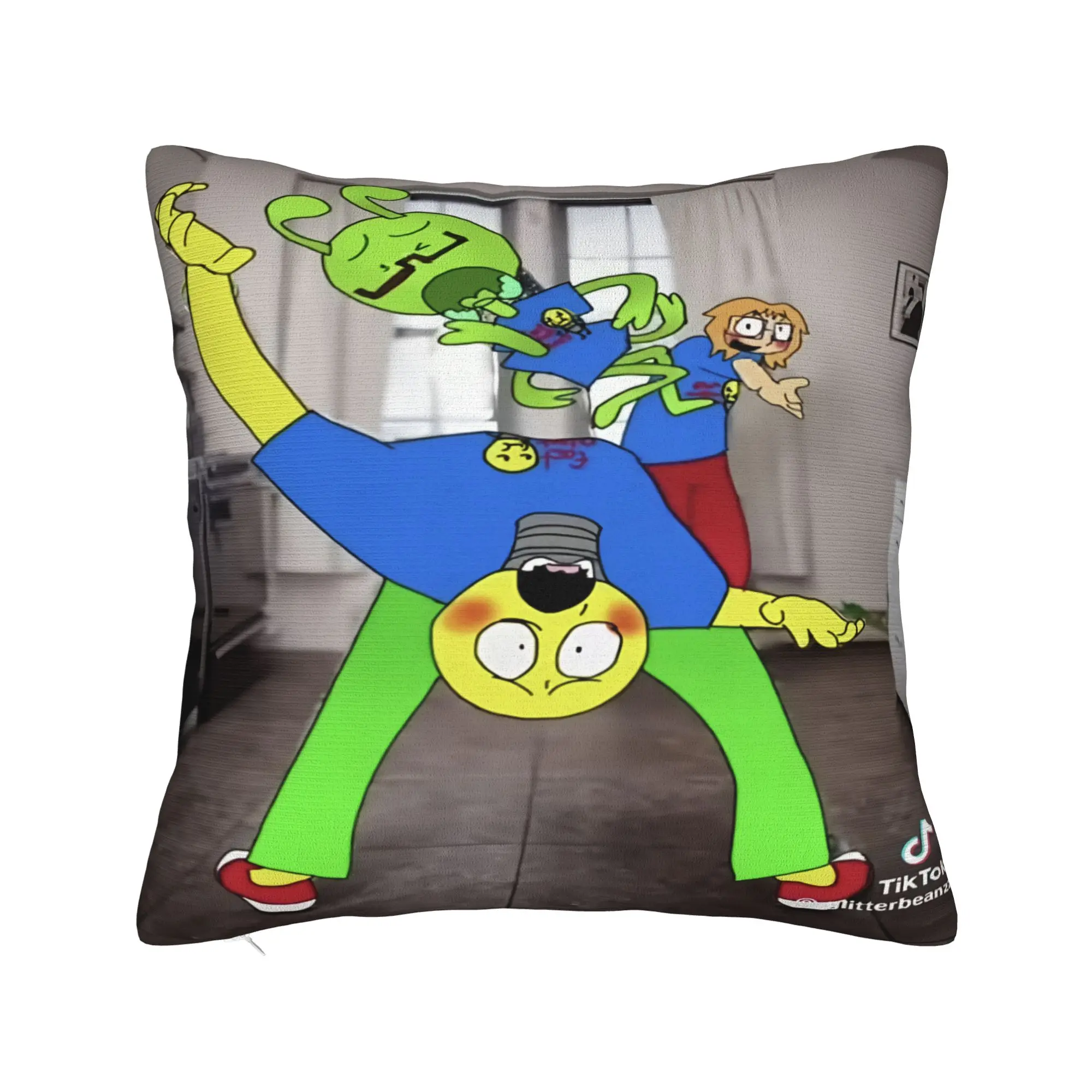 Y2K Home F-Fact A-Attack Adventures Decor Pillowcase Accessories  Pillow Cover Zippered Multiple Sizes