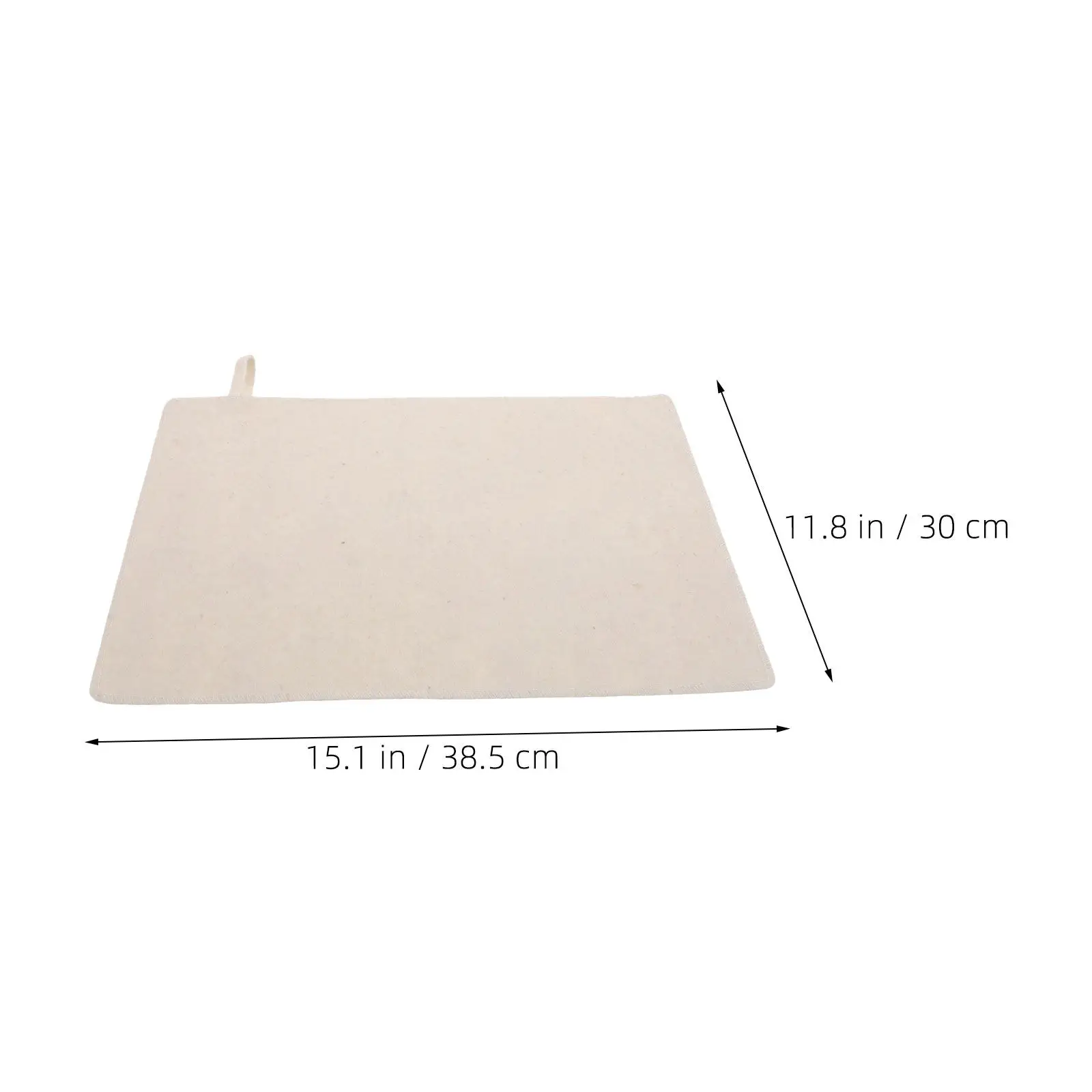 2Pcs Felt Sauna Bench Cushion Nonslip Heat Insulating Seat Pad Waterproof Bathmat Steam Room Shower Grey 15x12 Inch