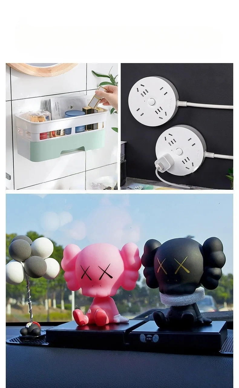 Punch-free Frame Tape Strips Assorted Mounting Self Adhesive Picture Frame Fixed Poster Wall Hook Decorate Fixing wall Hanger image 5