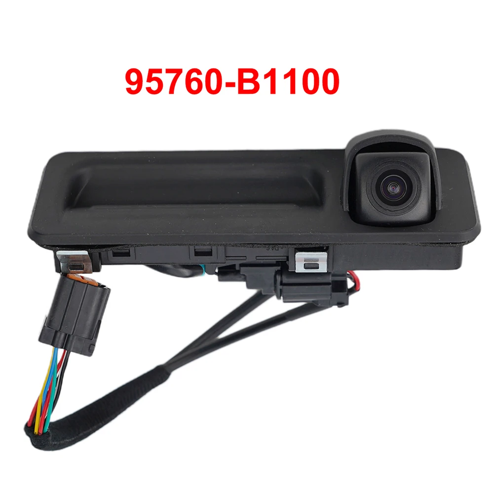 1pcs Car Rearview Parking Camera for Hyundai Genesis Sedan 2015-2017 95760B1100 Black ABS Reversing camera car Accessories