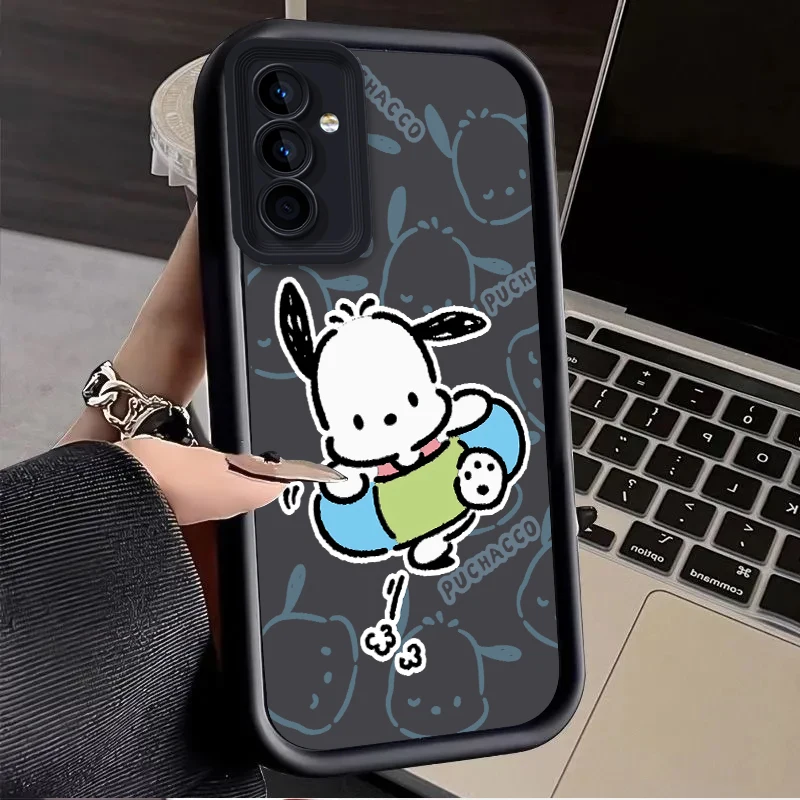 Sanrio Pachacco Case for Samsung Galaxy S24 S23 S22 S21 Ultra Plus S20 FE A54 A53 A52 A52S A51 A50 A50S A34 A33 A32 5G TPU Cover