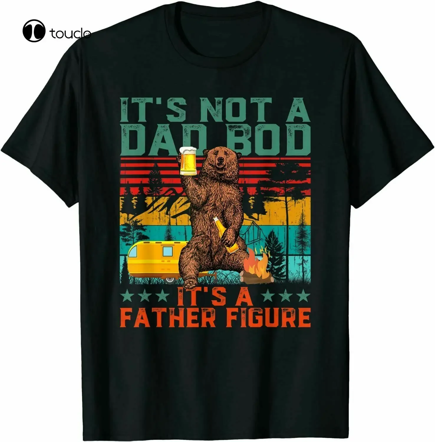 It'S Not A Dad Bod It'S Bear Beer Lover Gift T-Shirts Cotton Trend Tee Shirt unisex