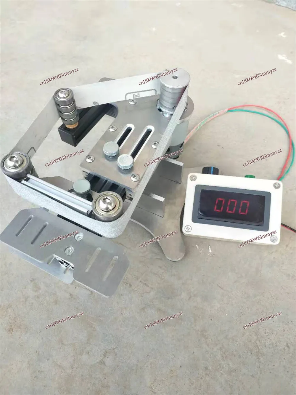 متعددة الوظائف مطحنة الرمل الصغيرة الكهربائية الصغيرة حزام ساندر DIY سطح المكتب #4