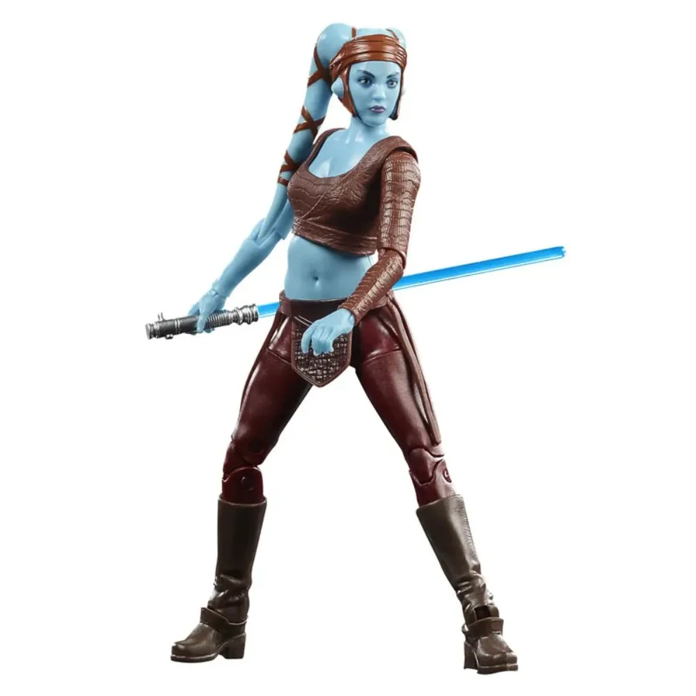 Hasbro Star Wars la serie negra ataque de los clones Aayla Secura Anime figuras de acción de juguete colección niños regalos de muñecas en Stock