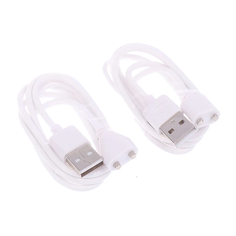 Magnetic Charging Cable 2pin Center Spacing 5mm 6/7/8/9/10mm Suctio USB Power Charger For Sexy Beauty Instrument Smart Device