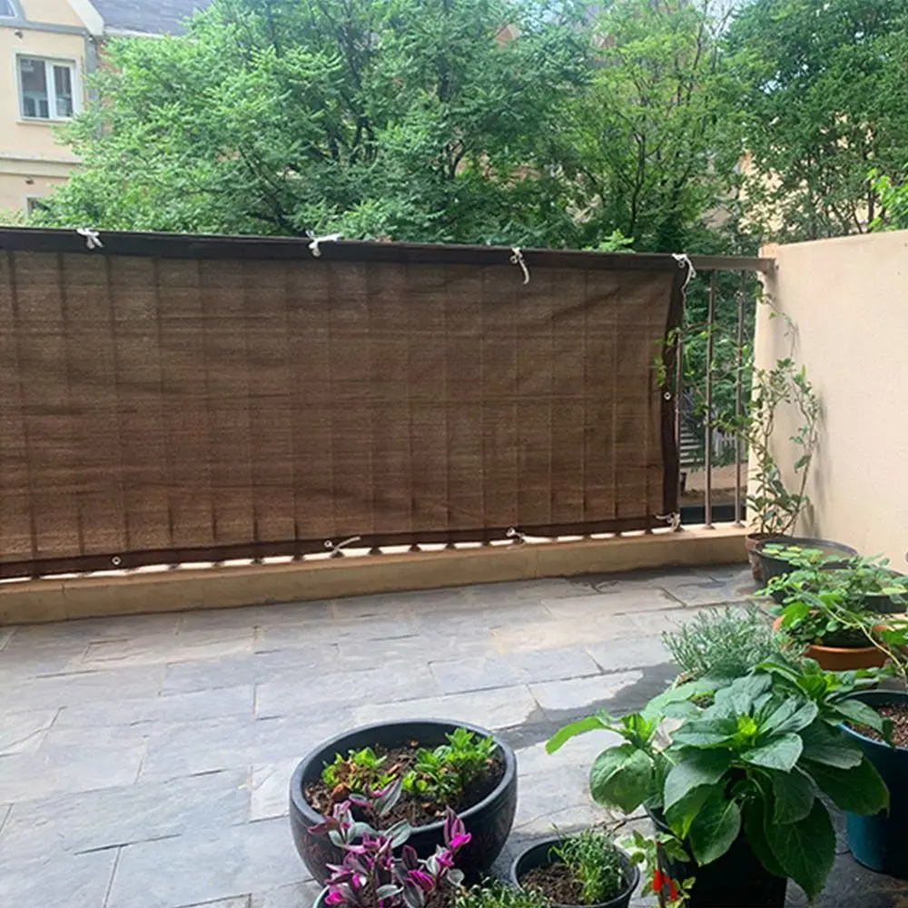 

Plant Shed UV Protection Shade Cloth Grommets HDPE Sunblock Mesh Cover Rectangle Thickened Shade Canopy Outdoor