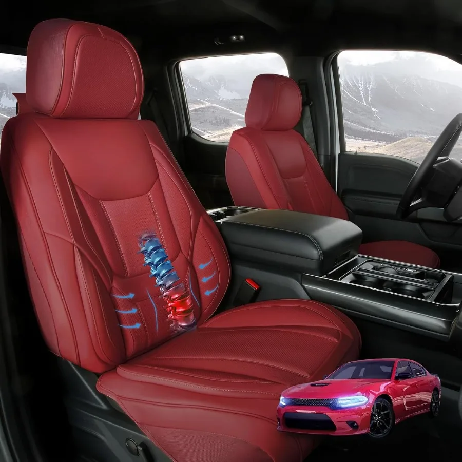 

Custom Car Seat Covers for 20042015 Prius Premium Leather NonSlip Memory Foam Waterproof Design with Custom Fit Interior Prote