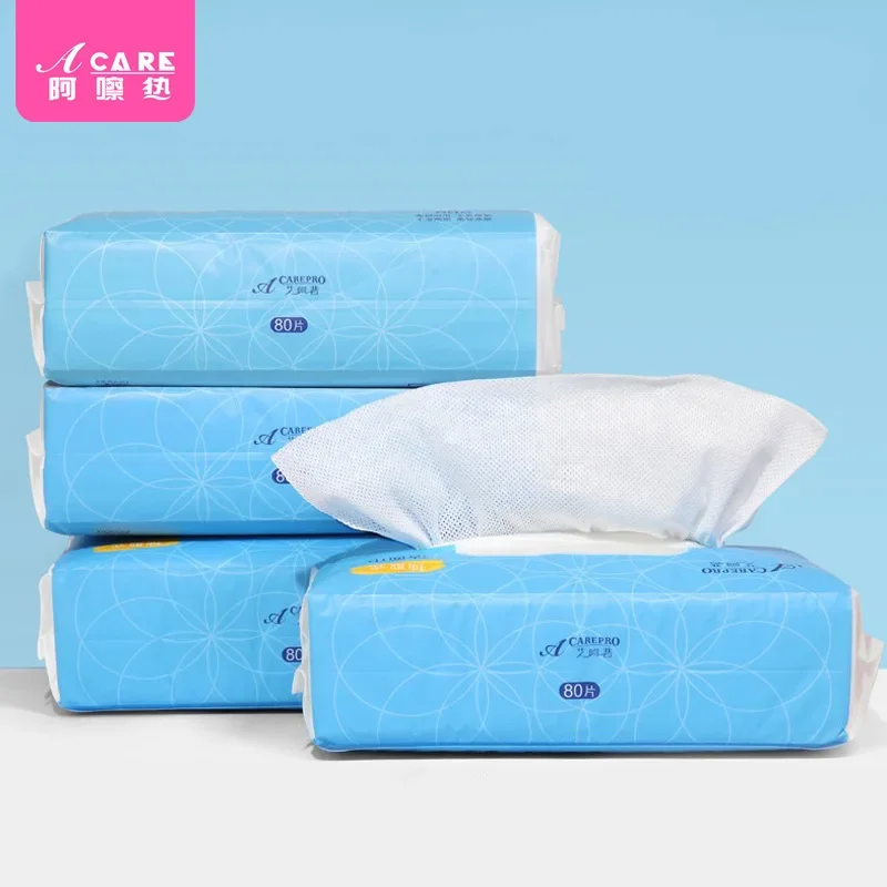 DX01/Face cloth/C1PQ9-Face Wiping Towel Not Easy to Shed Hair Make-up Removing Tissue Cleaning Towel Removable Wet and D