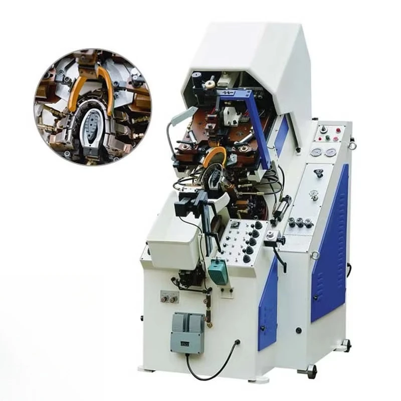 Rubber PU Safety Sports Kids Shoes Making Automatic Hydraulic Shoe Toe Lasting Machine Price - view 2