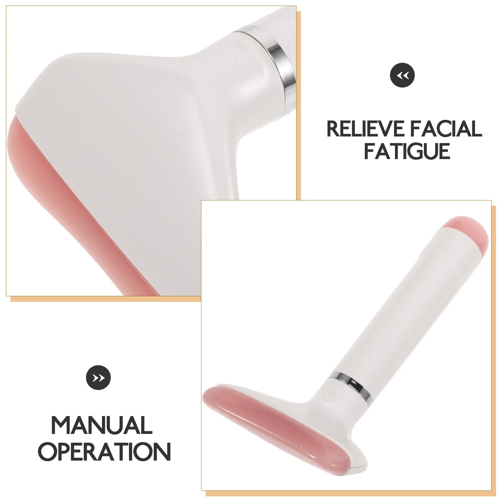 

Face Scraping Board Double Chin Reducer Pink Boxed Gua Sha Tool Smooth Edges Safe Use Facial Massage Body Leg Neck Scraper