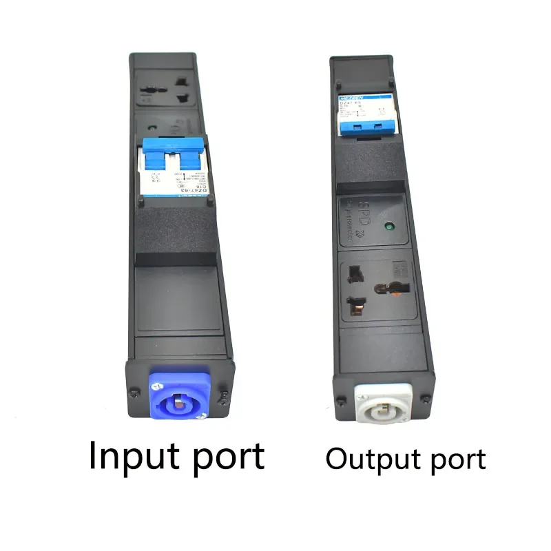 PDU Power Strips Schuko Powerlink box audio 3P Aviation plug universal output SOCKET 20A Air Switch control