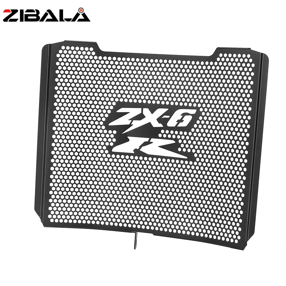 For Kawasaki ZX6R NINJA ZX6R ZX-6R Radiator Grille Guard Grill Cover Protector Accessories ZX636 ZX6R Performance 2024-2025-2026