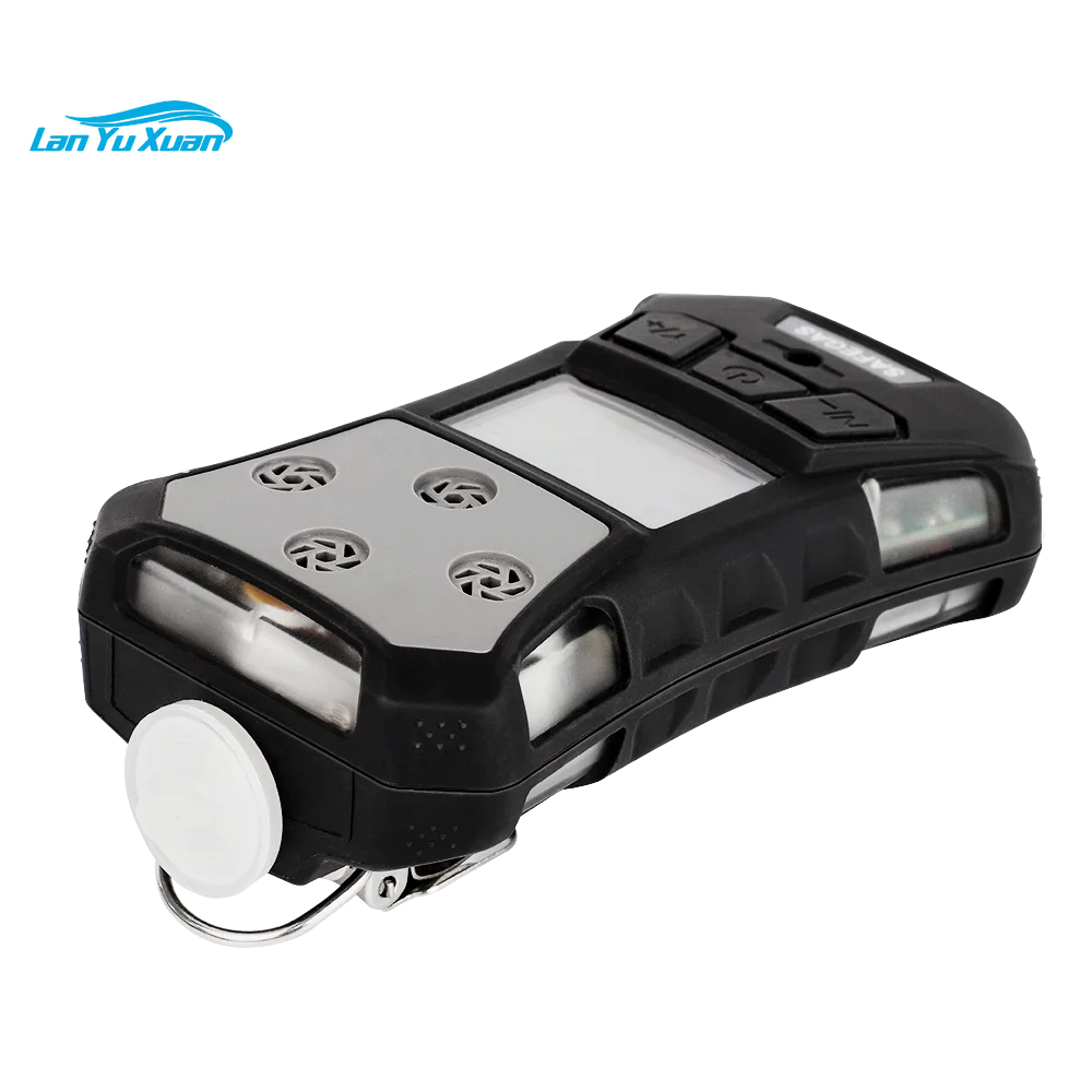IECEX ATEX certificated Portable 4 in 1 Multi Gas Detector For Confined Spaces H2S CO O2 LEL Gas Meter