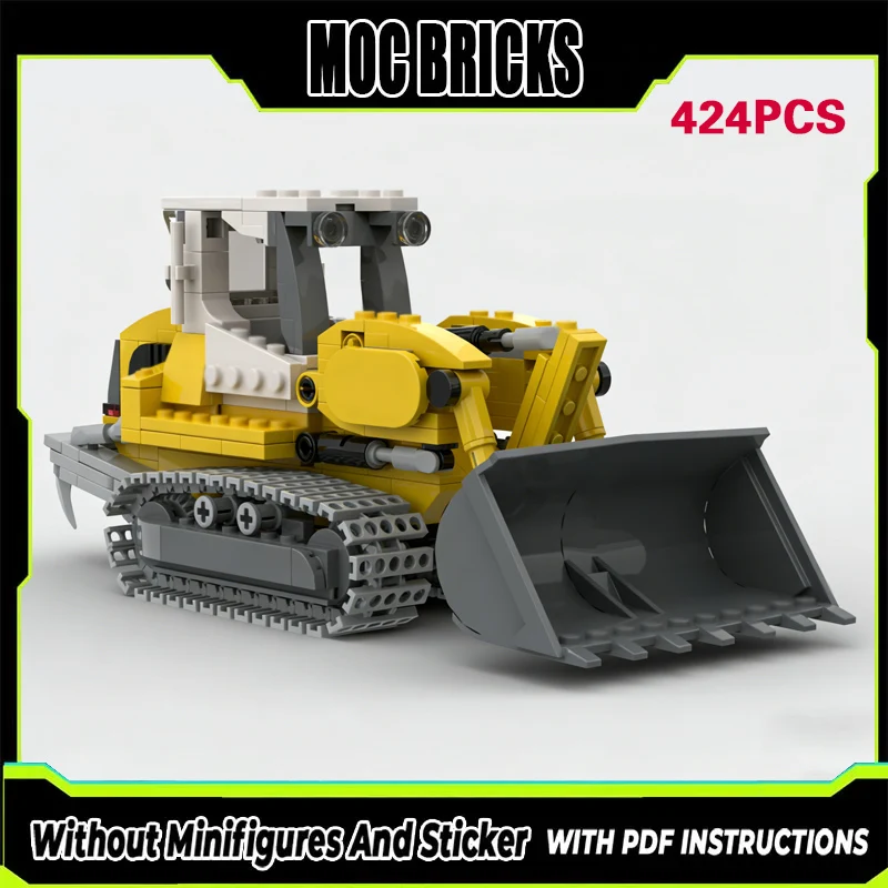 

City Car Model MOC Building Bricks Crawler Loader Modular Technology Gifts Holiday Assemble Children Toys Suit