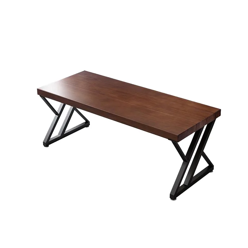 

Household wrought iron computer desk, simple bedroom, study, student writing studio wrought iron desk
