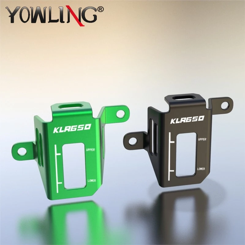 

For Kawasaki KLR650 KLR650-E 2008-2009-2010-2011-2014-2015-2016-2017-2018 Rear Brake Pump Fluid Reservoir Oil Cap Guard Cover