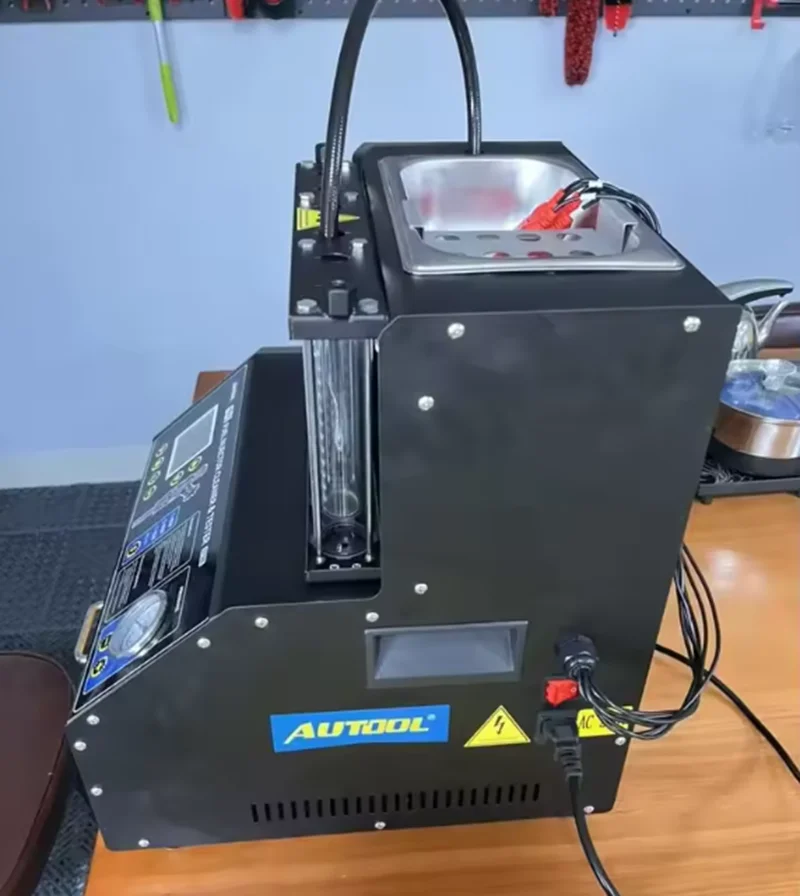 AUTOOL CT500 GDI EFI FEI Fuel Injector Cleaner And Tester Machine for Car & Motorcycle 6-Cylinder Engine Maintenance Tool