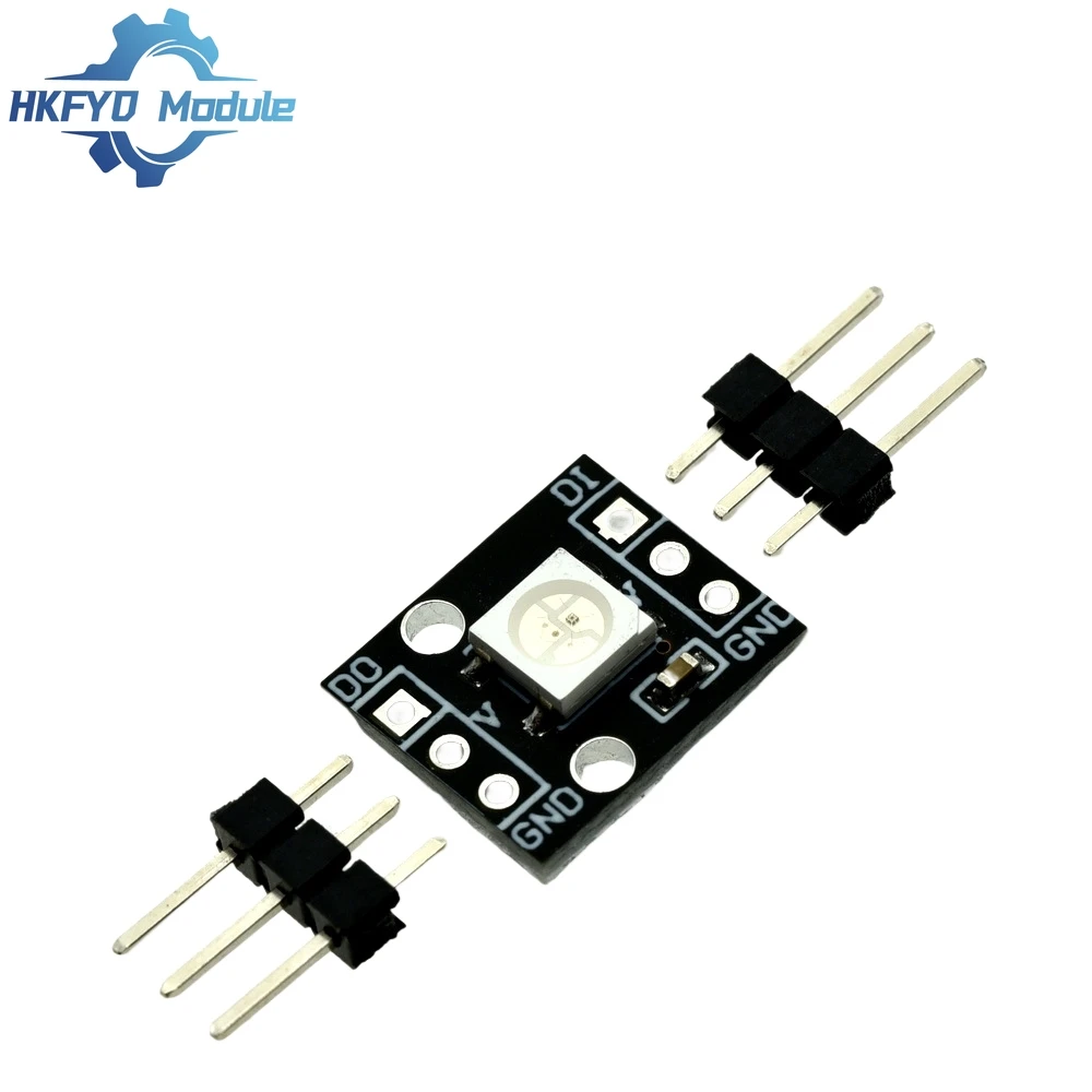 1-10pcs Electronic building block one RBG 1Bit low power long life WS2812B serial 5050 full color LED module