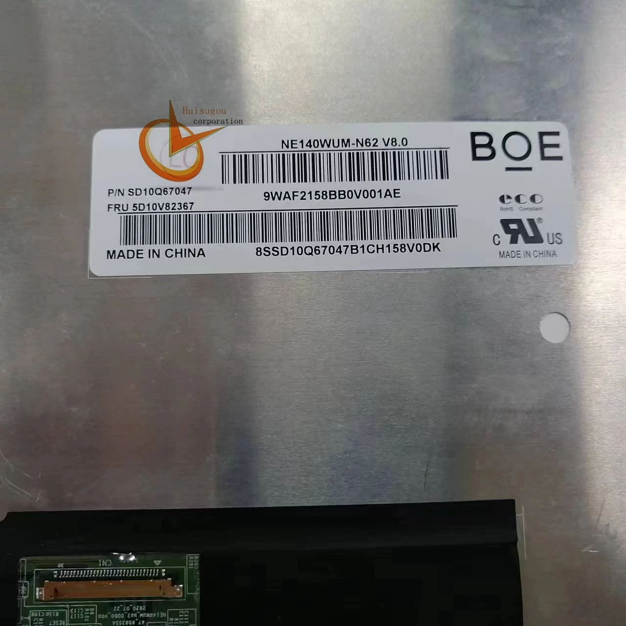 

14 "1920X1200 FHD ЖК-ЭКРАН TP00129A MNE007JA1-1 PN SD10Q67046 FRU 5D10V82366 для Lenovo ThinkPad X1 Carbon Gen 9 ЖК-экран для ноутбука