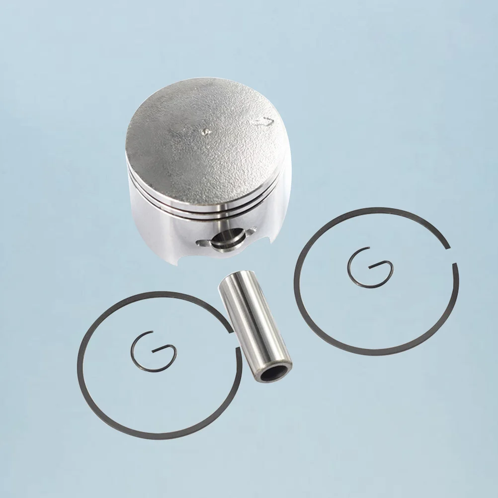 4Pcs Chainsaw Piston Ring Pin Set 5800 Type Silver Sturdy Tool Multiple Jobs Durable Easy Carry Use Chainsaw Piston