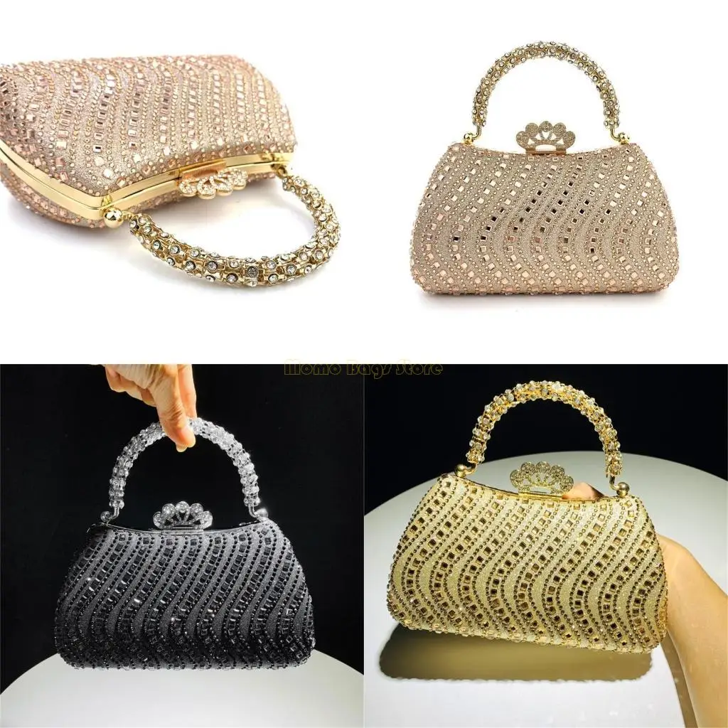 

X90D Luxurious Handbag Evening Purse Dinner Bag with Chain For Weddings And Parties