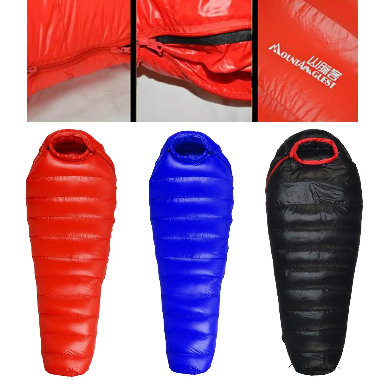 Waterproof Down Sleeping Bag 15℃ Camping Hiking Mummy Sleep Bag Ma