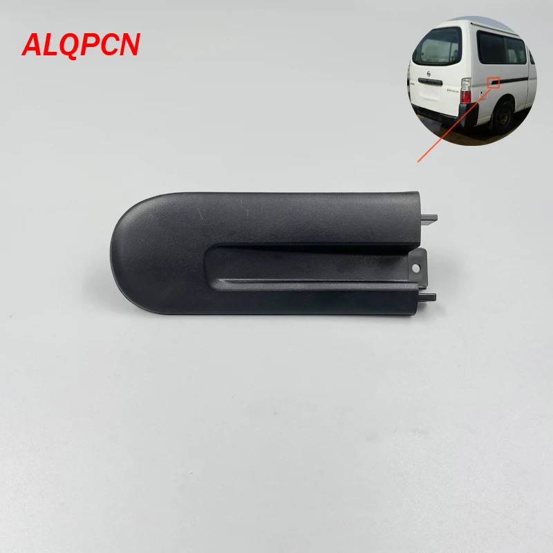 Right side power sliding door rail end cap black for nissa urvan E25 2002-2012