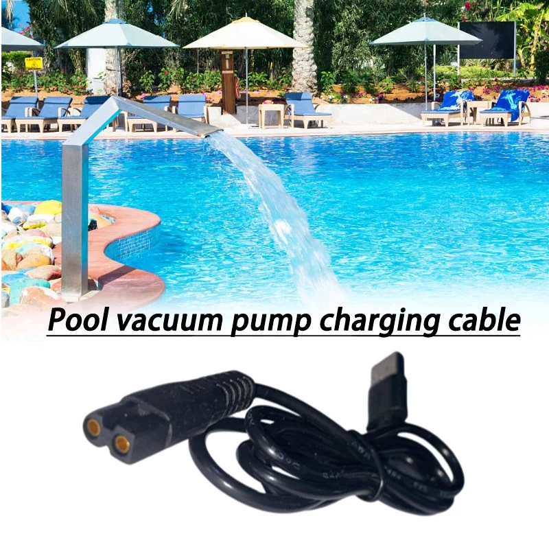 1PCS Pool Vacuum Charging USB Cable For Intex / Lay-Z-Spa Replacement Charging Cable Pool Accessories