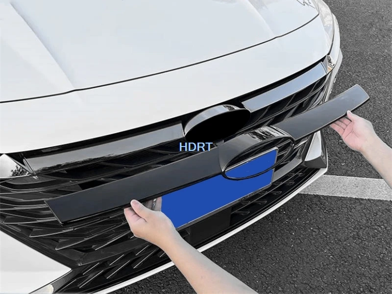 

Car Style Front Bumper Racing Grille Frame Mesh Trim Protector Decoration Accessories Exterior Sticker For Chery Arrizo 8 2022 +