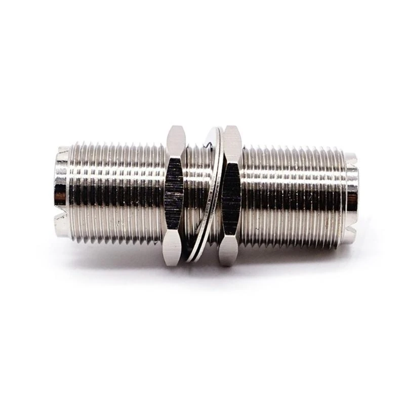 2025 UHF PL259 SO239 A SO239 FEMISTRO CONECTOR ADAPTOR COAXIAL FEMANHO PULH