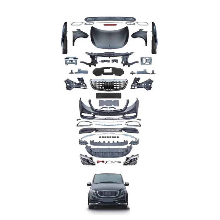 

High Quality, Old and New M-type Headlights Taillights Body Kit for Vitoviano W639 2006-2015 Body Kit