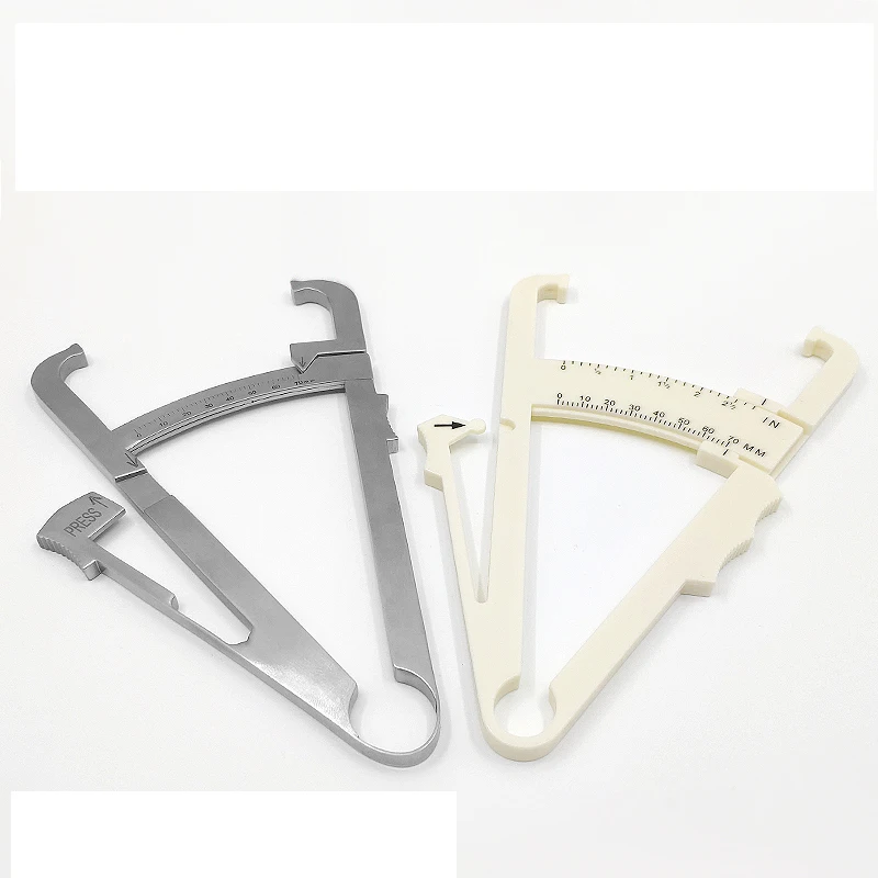 Fat clip Fat caliper skin fold thickness meter Body fat measuring instrument Fat clamp sebum clamp measuring clip