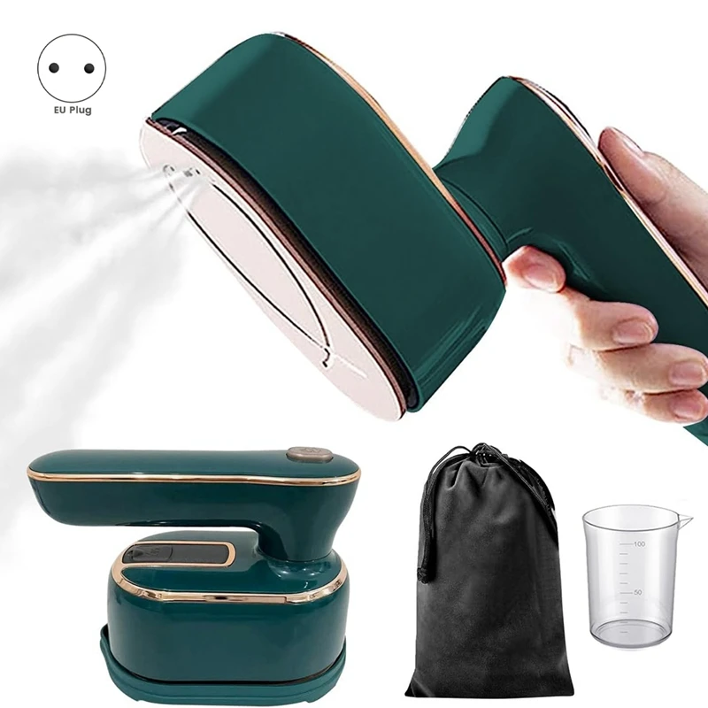 Travel Steamer Mini Iron For Clothes: Portable Mini Steam Iron Handheld Clothing Steamers Travel Size