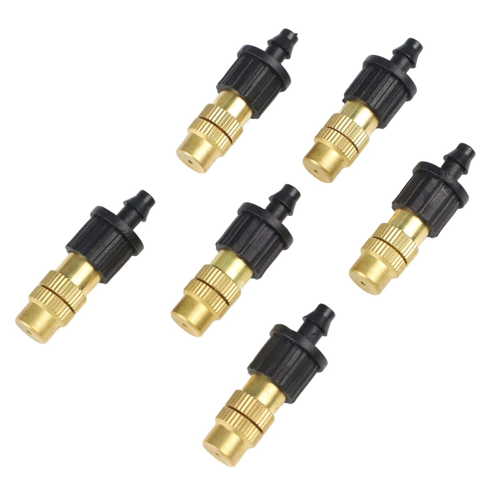 Outdoor Gardening Adjustable Misting Nozzles Garden Humidification Outdoor Gardening Tools Set Compatible With 47mm Hoses