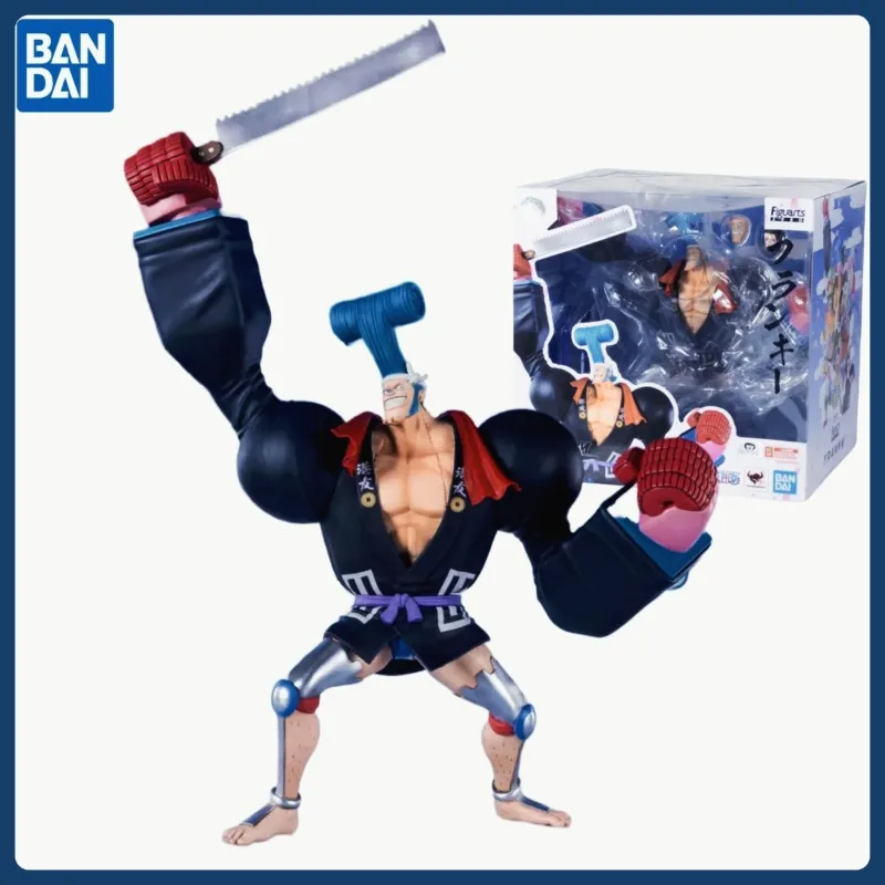 

В наличии BANDAI Original Figuarts ZERO ONE PIECE Franky Wano Country Franosuke Carpenter Аниме Фигурка Модель игрушки