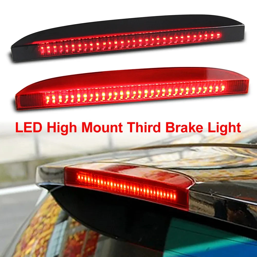 

Car Red Third 3rd Brake Light Centre High Mount Auto Stop Lamp Smoked RED Lens for Renault Clio II MK2 1998-2005 7700410753