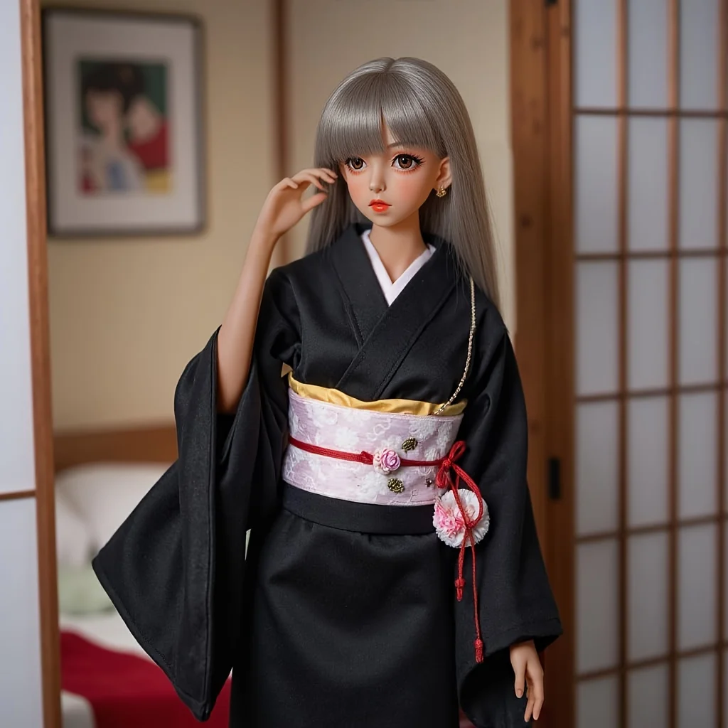 

65-сантиметровая бесшовная подвижная фигурка, коллекционная кукла, мягкое тело из ТПЭ с головой из ПВХ и скелетом из сплава, реалистичная аниме-модель для фотографии