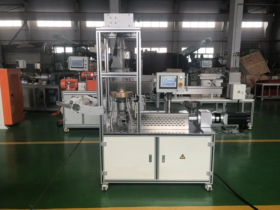 Film Blowing Extruder Three Layer PLA Plastic Blown Film Production Line Equipment