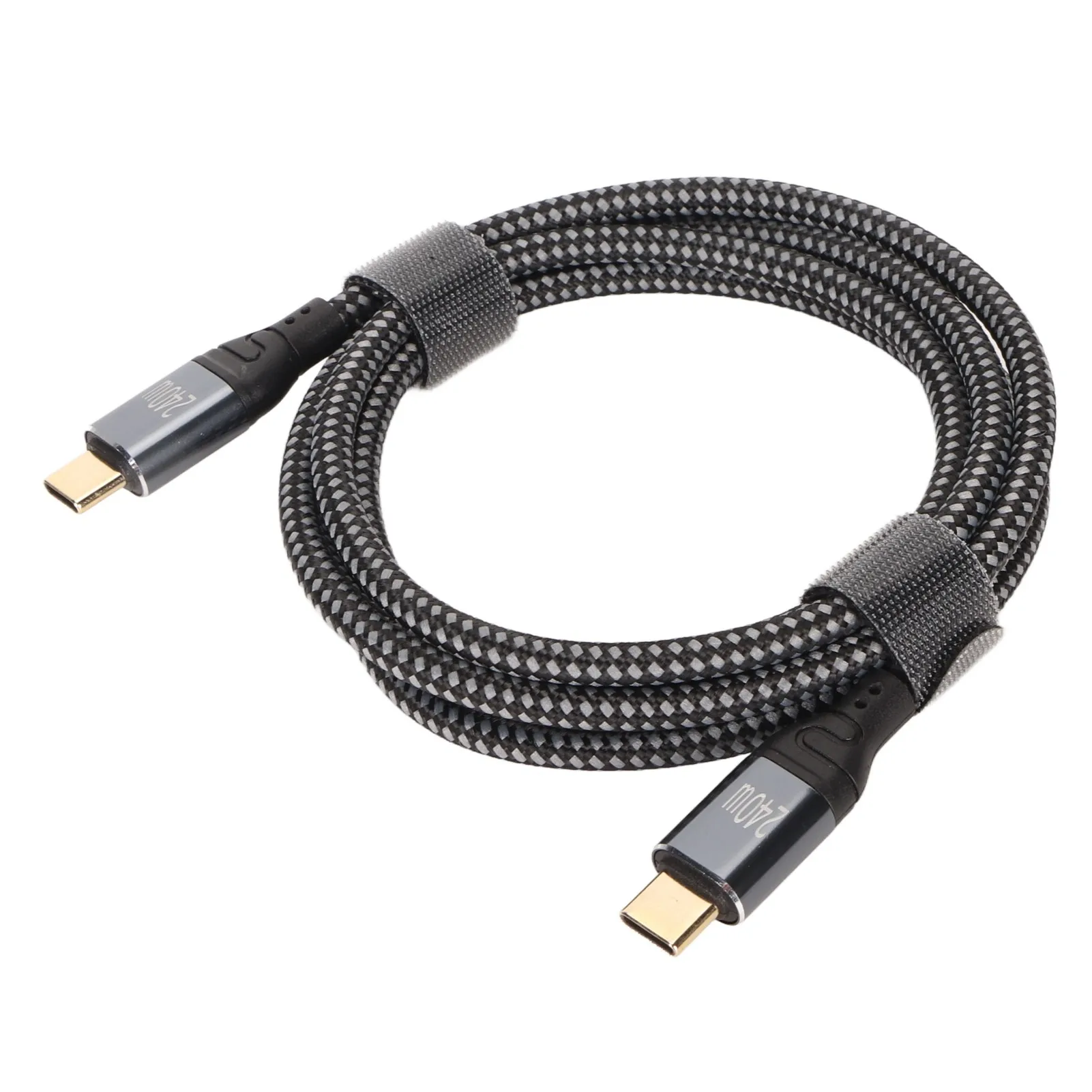USB C to USB C Cable 4.9ft Nylon Male to Male PD240W PD3.1 E Mark Chip Type C Charging Cable for Laptop Phone Tablet