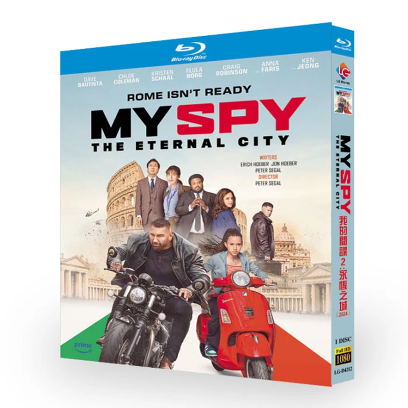 

My Spy: The Eternal City‎ (2024) Blu-ray Disc