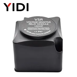 VSR Voltage Sensitive Relay 12V 140A Dual Battery Protection Smart Isolator Split Automatic Charging Relay Module Car Truck Boat